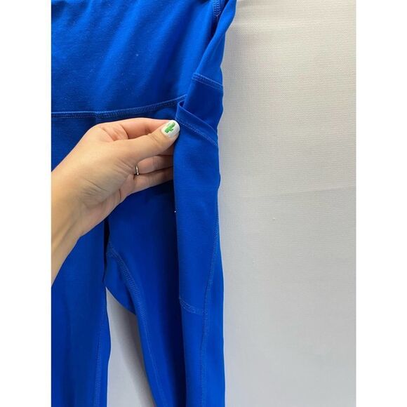 DSG Blue Leggings with side Pockets Womens size XS - Picture 3 of 7